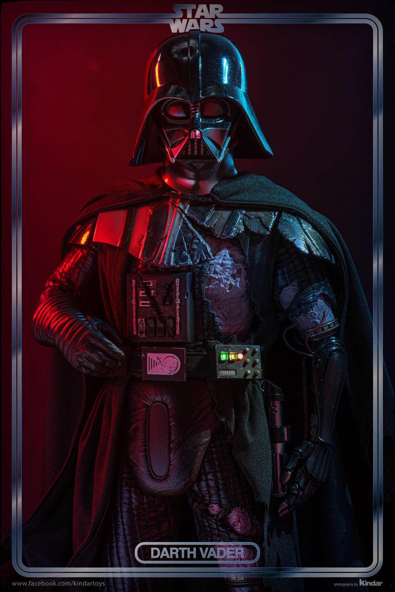 READY🔥DX45 DX45B STAR WARS DARTH VADER (BATTLE DAMAGED) (DELUXE VERSION) Special Edition 1/6TH SCALE COLLECTIBLE FIGURE