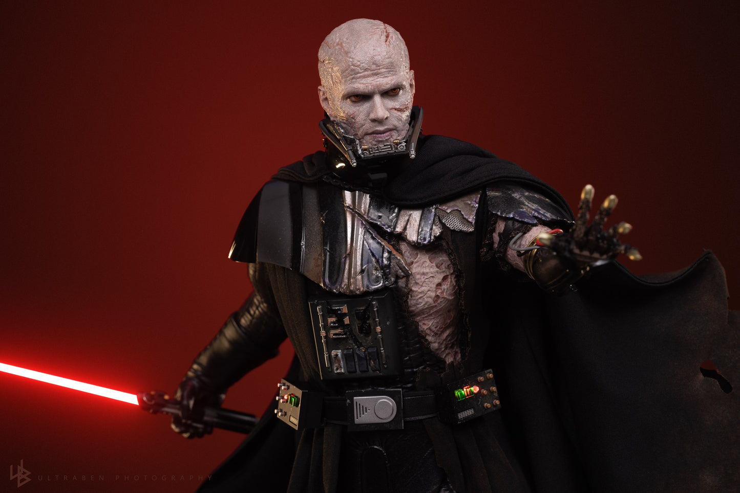 READY🔥DX45 DX45B STAR WARS DARTH VADER (BATTLE DAMAGED) (DELUXE VERSION) Special Edition 1/6TH SCALE COLLECTIBLE FIGURE