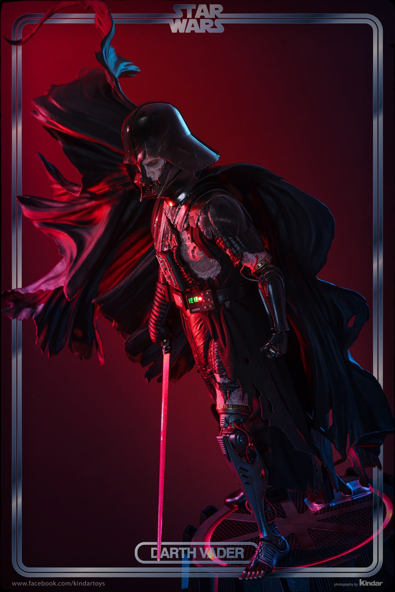 READY🔥DX45 DX45B STAR WARS DARTH VADER (BATTLE DAMAGED) (DELUXE VERSION) Special Edition 1/6TH SCALE COLLECTIBLE FIGURE
