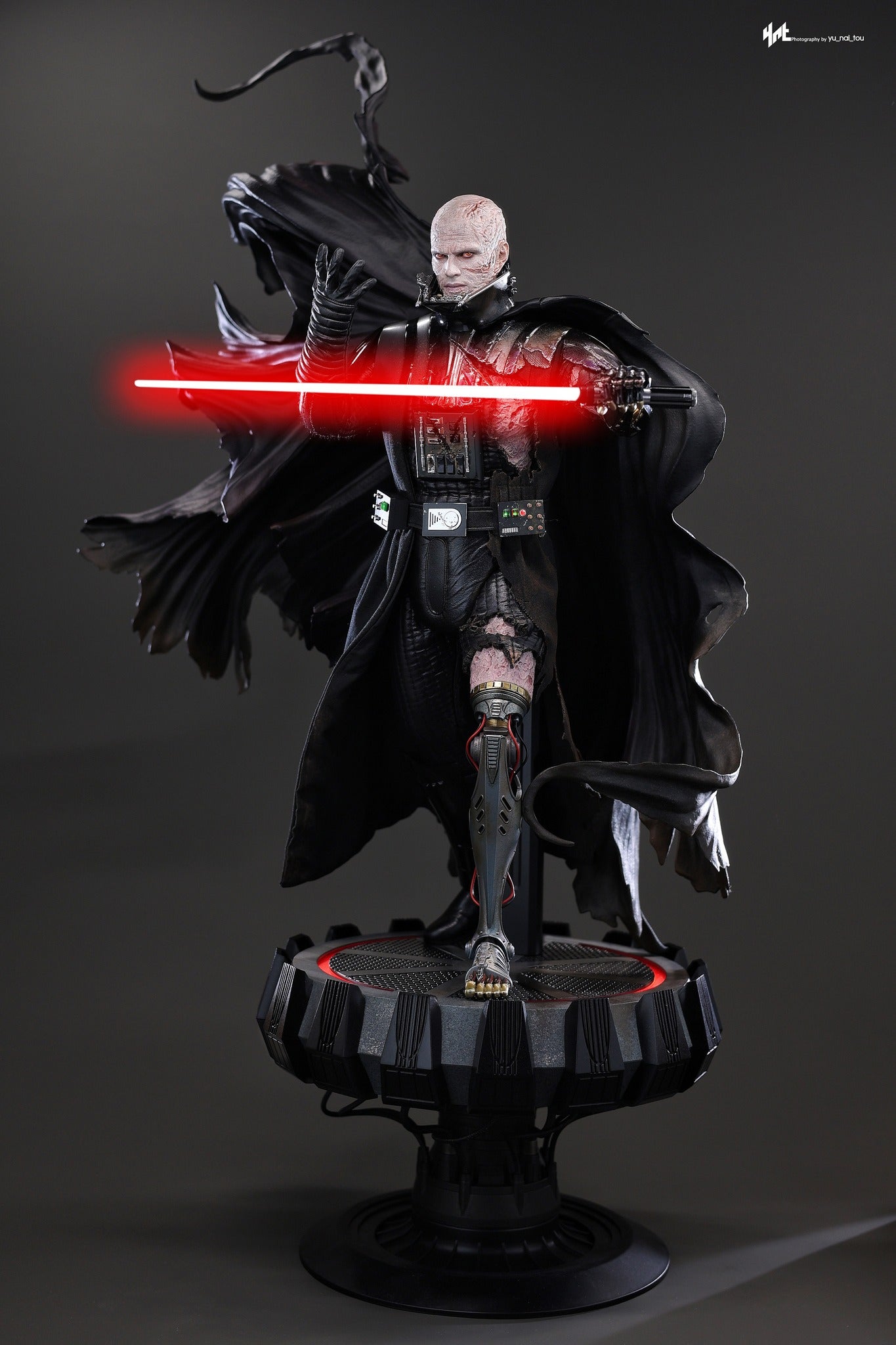 READY🔥DX45 DX45B STAR WARS DARTH VADER (BATTLE DAMAGED) (DELUXE VERSION) Special Edition 1/6TH SCALE COLLECTIBLE FIGURE