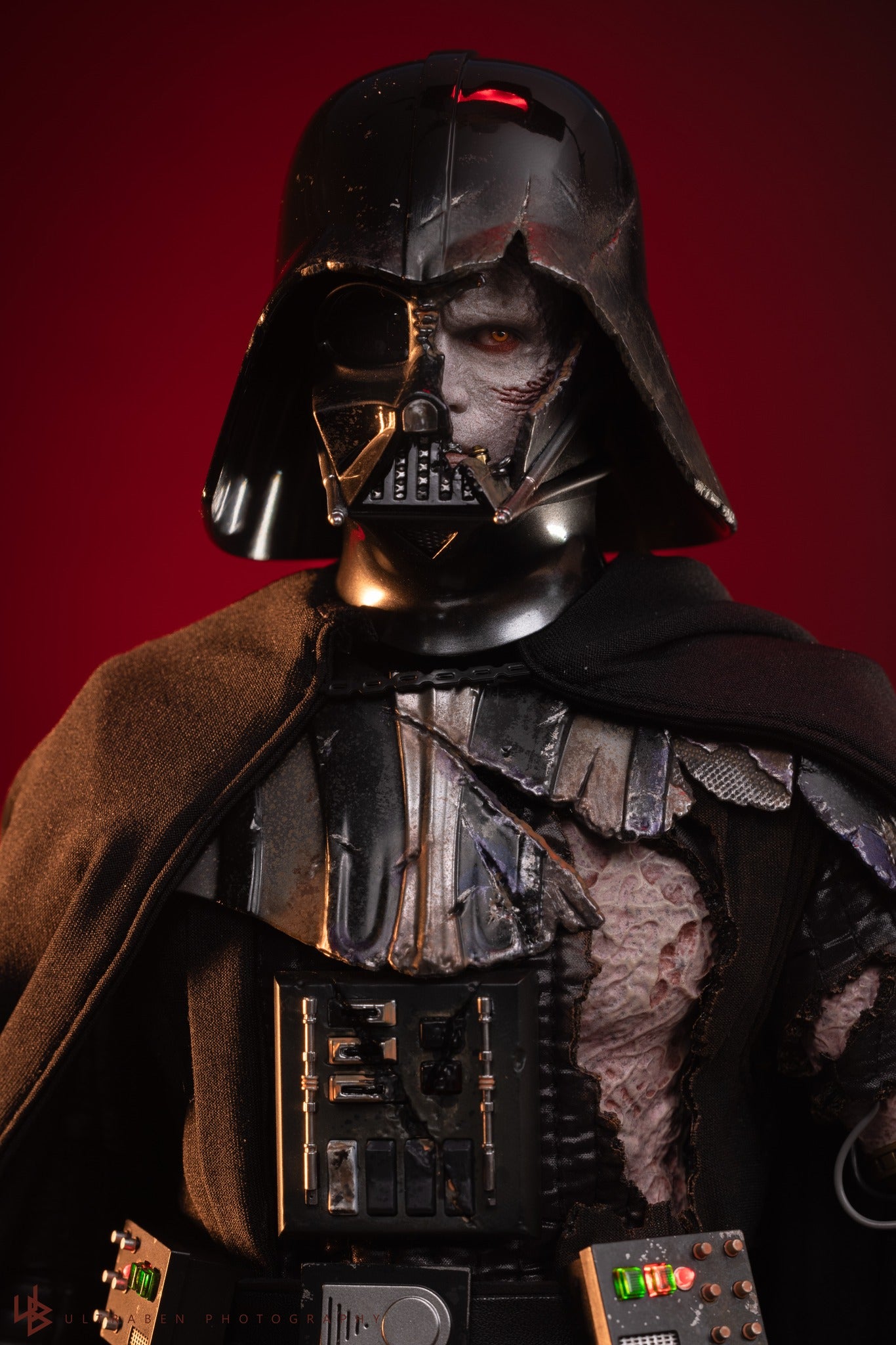 READY🔥DX45 DX45B STAR WARS DARTH VADER (BATTLE DAMAGED) (DELUXE VERSION) Special Edition 1/6TH SCALE COLLECTIBLE FIGURE