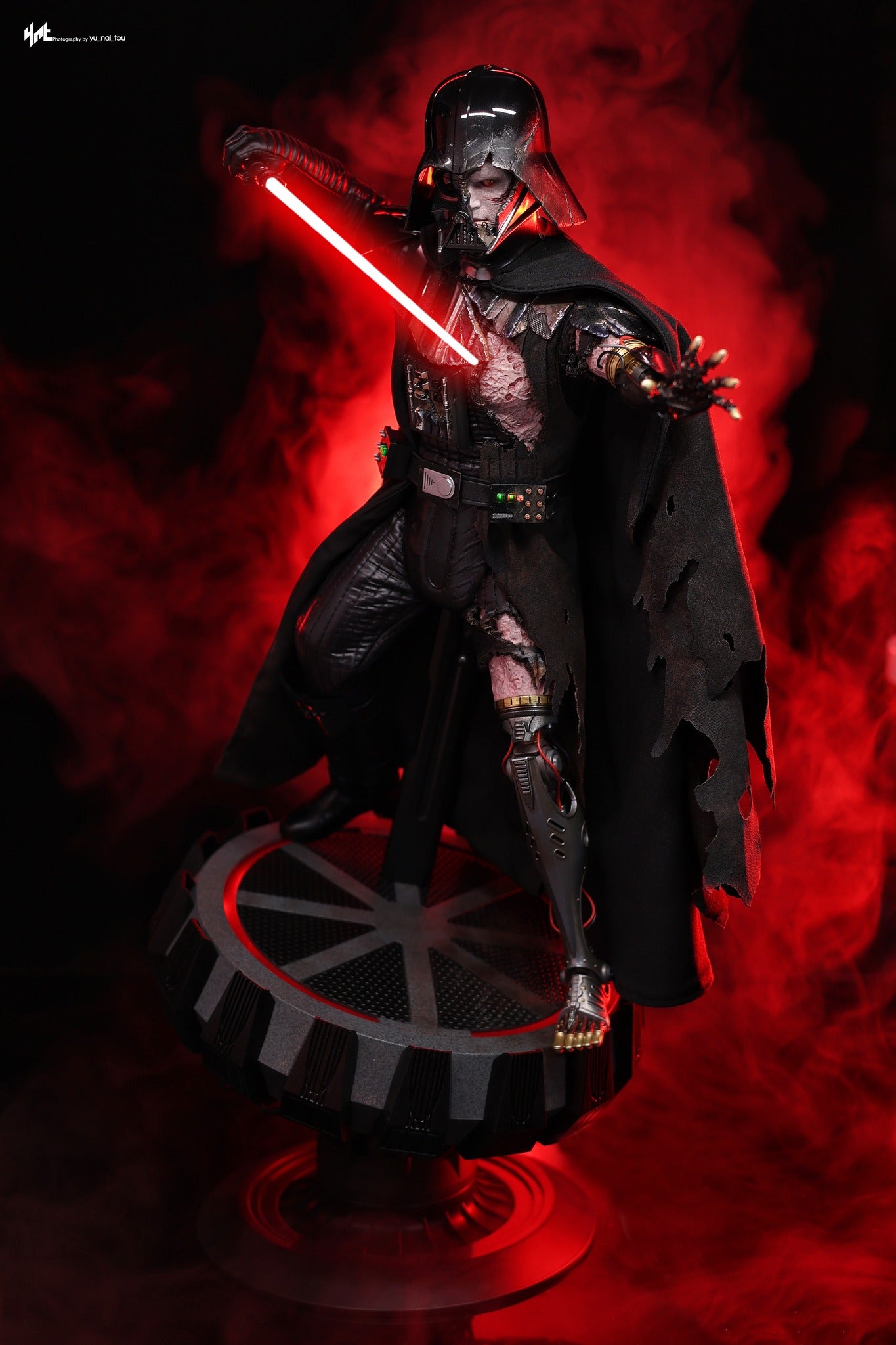 READY🔥DX45 DX45B STAR WARS DARTH VADER (BATTLE DAMAGED) (DELUXE VERSION) Special Edition 1/6TH SCALE COLLECTIBLE FIGURE