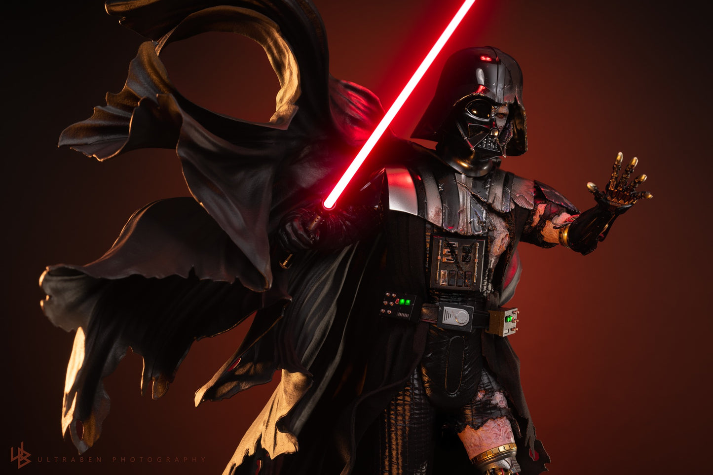 READY🔥DX45 DX45B STAR WARS DARTH VADER (BATTLE DAMAGED) (DELUXE VERSION) Special Edition 1/6TH SCALE COLLECTIBLE FIGURE