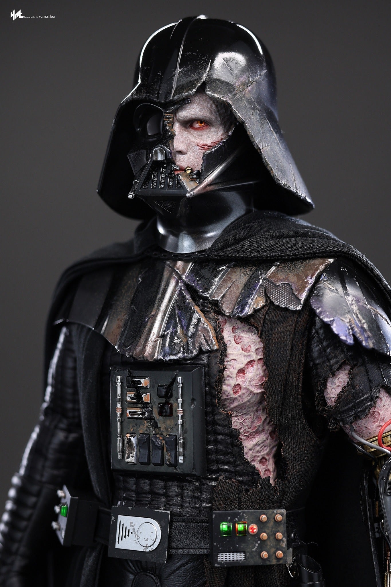 READY🔥DX45 DX45B STAR WARS DARTH VADER (BATTLE DAMAGED) (DELUXE VERSION) Special Edition 1/6TH SCALE COLLECTIBLE FIGURE