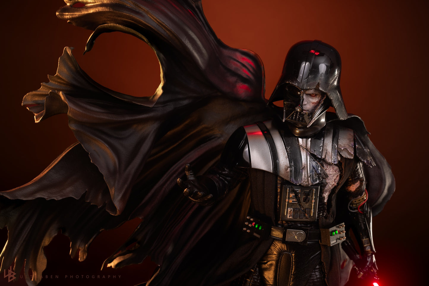 READY🔥DX45 DX45B STAR WARS DARTH VADER (BATTLE DAMAGED) (DELUXE VERSION) Special Edition 1/6TH SCALE COLLECTIBLE FIGURE
