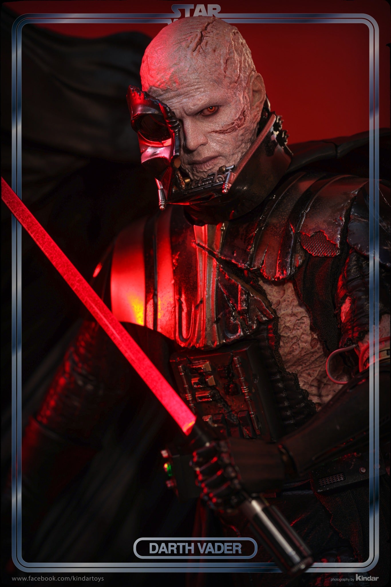 READY🔥DX45 DX45B STAR WARS DARTH VADER (BATTLE DAMAGED) (DELUXE VERSION) Special Edition 1/6TH SCALE COLLECTIBLE FIGURE