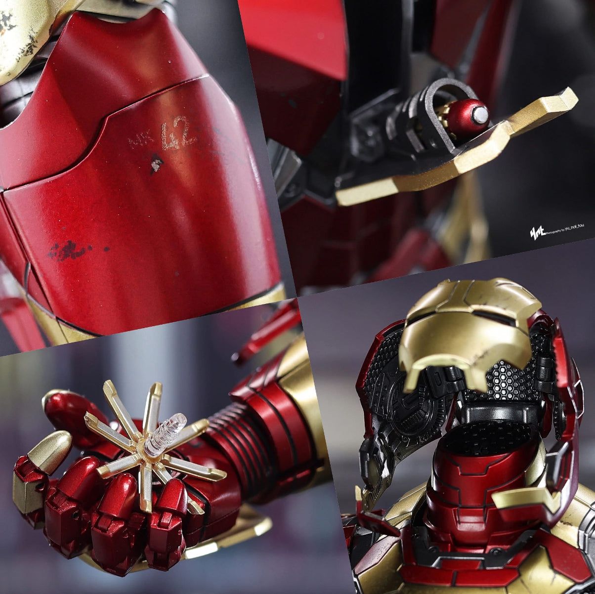 READY🔥Hot Toys MMS759D66B Marvel Ironman 3 Ironman Mark 42 (2.0) 1/6 Scale Collectible Figure (Deluxe Version) Special Edition