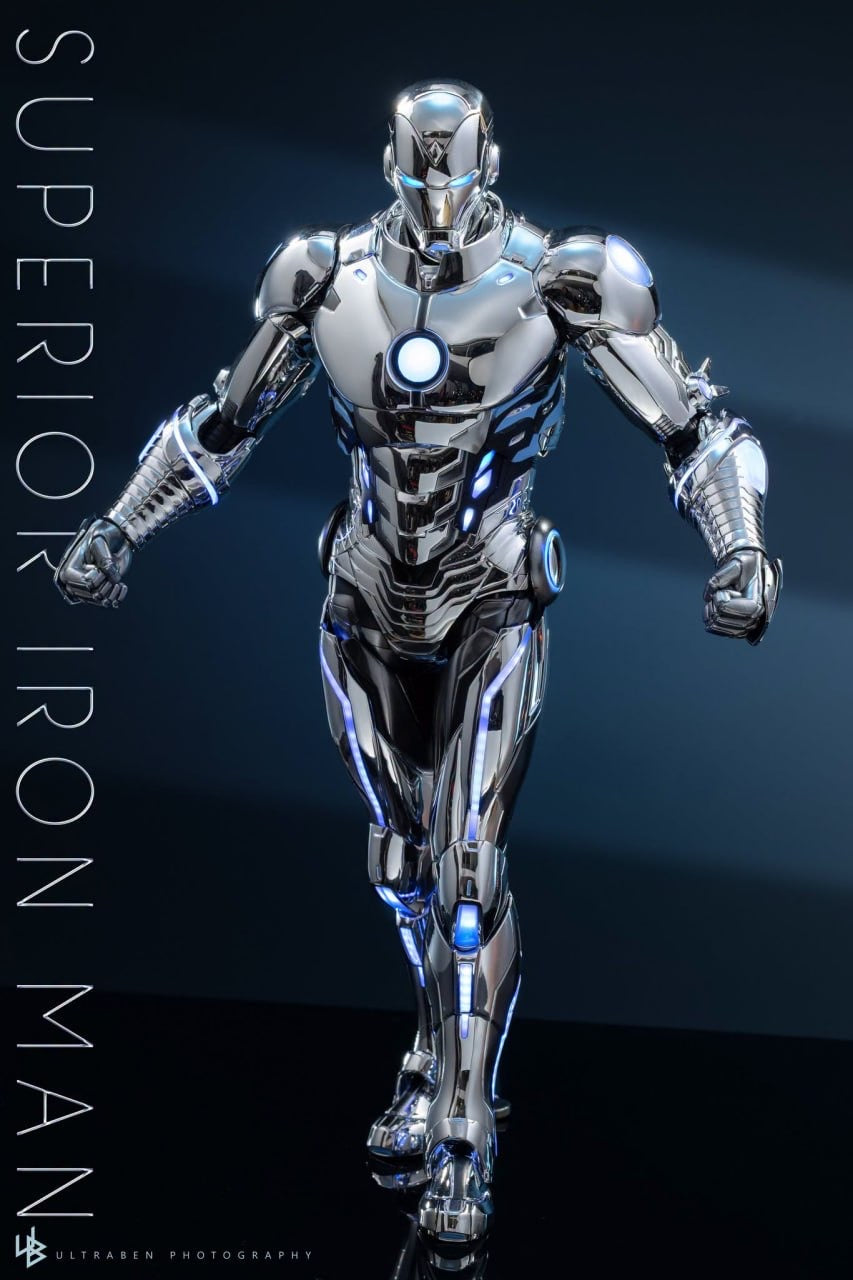 READY🔥Hot Toys CMS026D73B Marvel Comics 1/6th scale Superior Iron Man Collectible Figure Special Edition