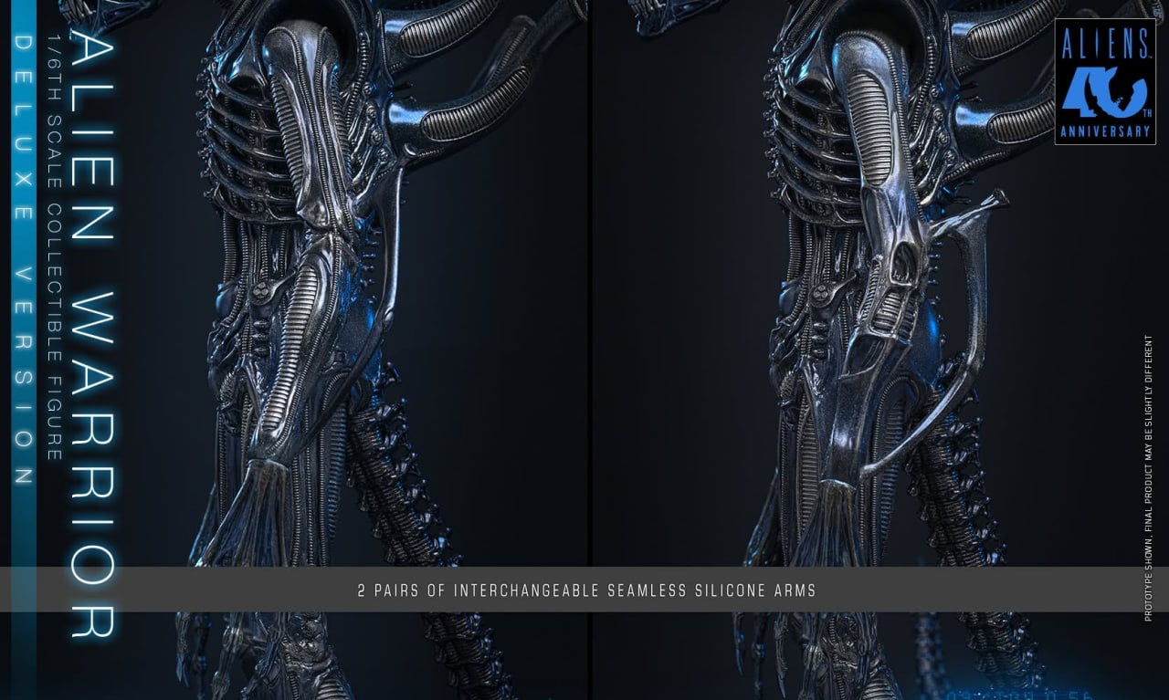 Preorder🔥Hot Toys MMS899 Aliens Alien Warrior (Deluxe Version) 1/6th scale Collectible Figure