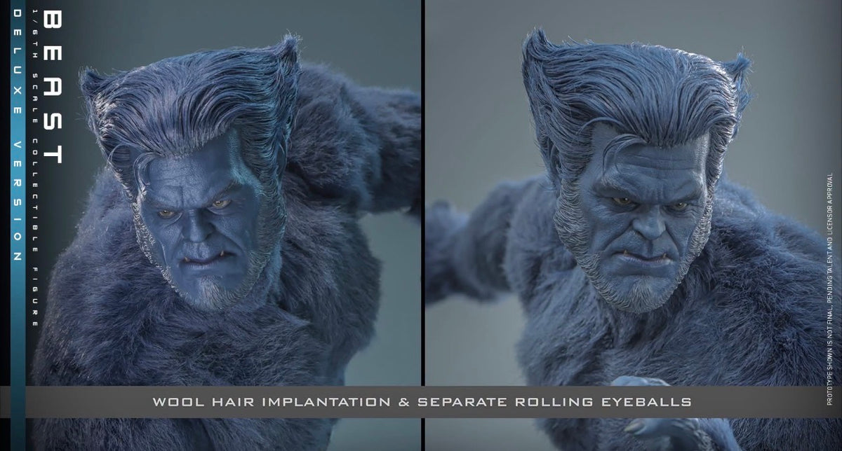 Preorder🔥Hot Toys MMS921 Avengers: Doomsday 1/6th scale Beast Collectible Figure (Deluxe Version)
