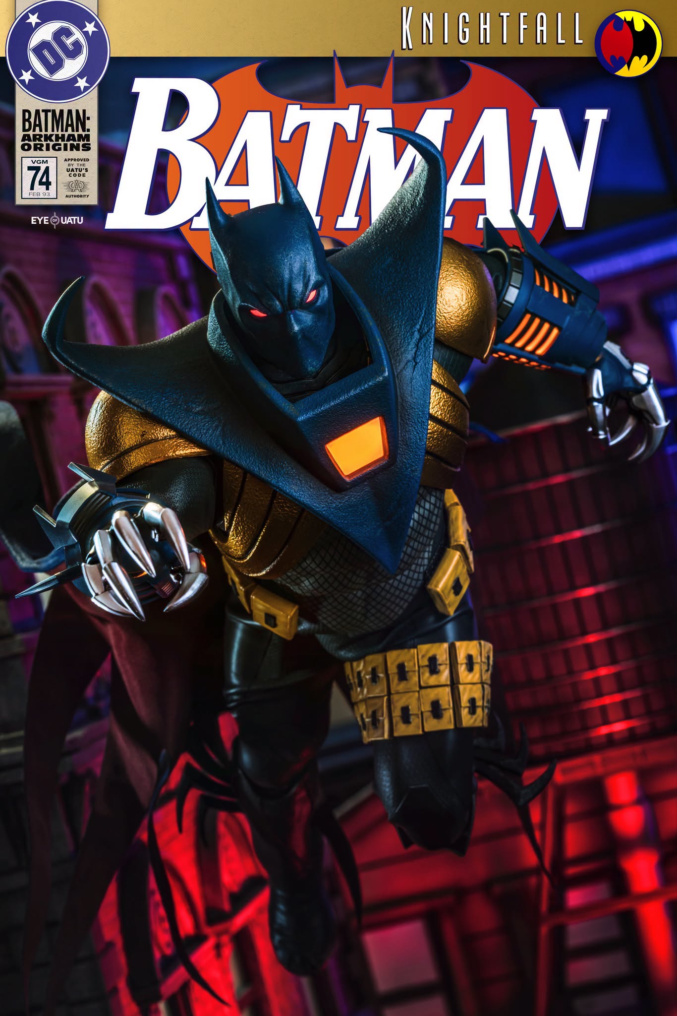 READY🔥Hot Toys VGM74 Batman: Arkham Origins 1/6th scale Knightfall Batman Collectible Figure
