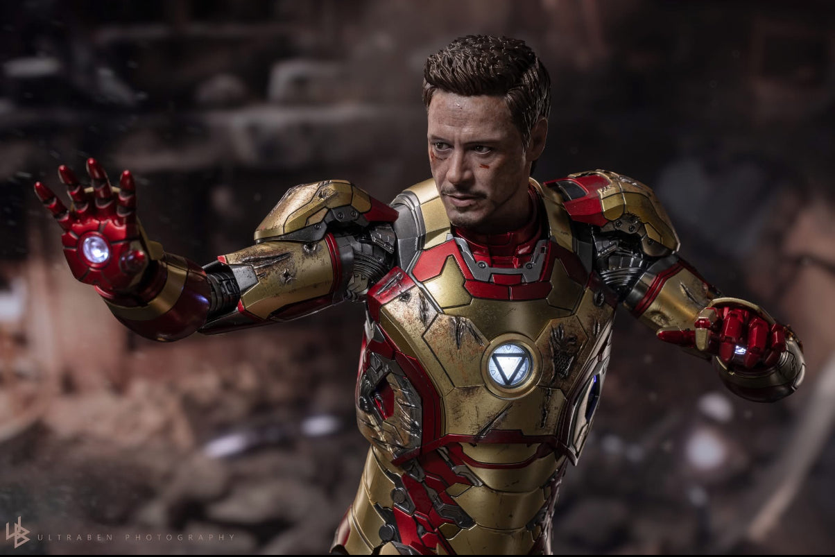 READY🔥Hot Toys MMS759D66B Marvel Ironman 3 Ironman Mark 42 (2.0) 1/6 Scale Collectible Figure (Deluxe Version) Special Edition