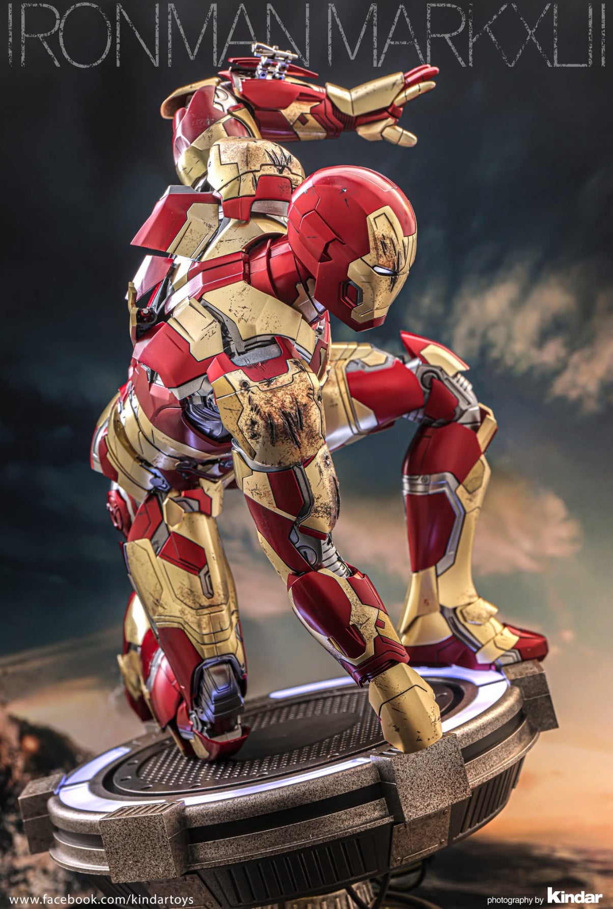 READY🔥Hot Toys MMS759D66B Marvel Ironman 3 Ironman Mark 42 (2.0) 1/6 Scale Collectible Figure (Deluxe Version) Special Edition