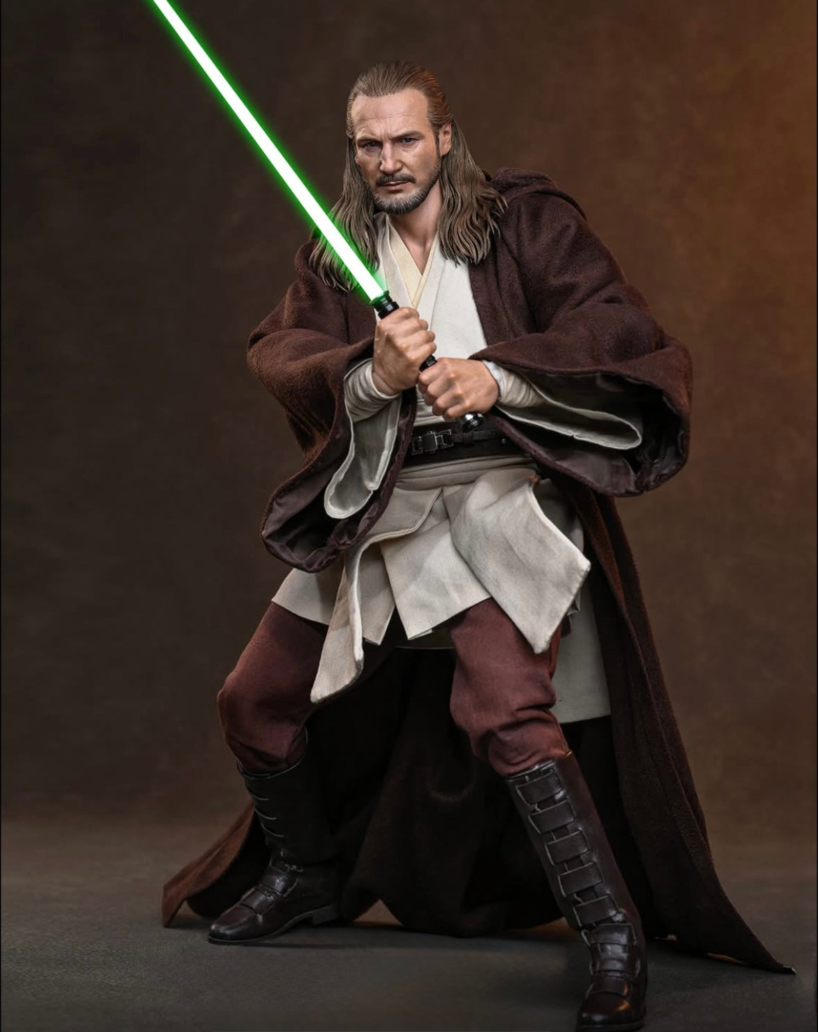 Preorder🔥Hot Toys MMS880 Star Wars: The Phantom Menace 1/6th scale Qui-Gon Jinn Collectible Figure
