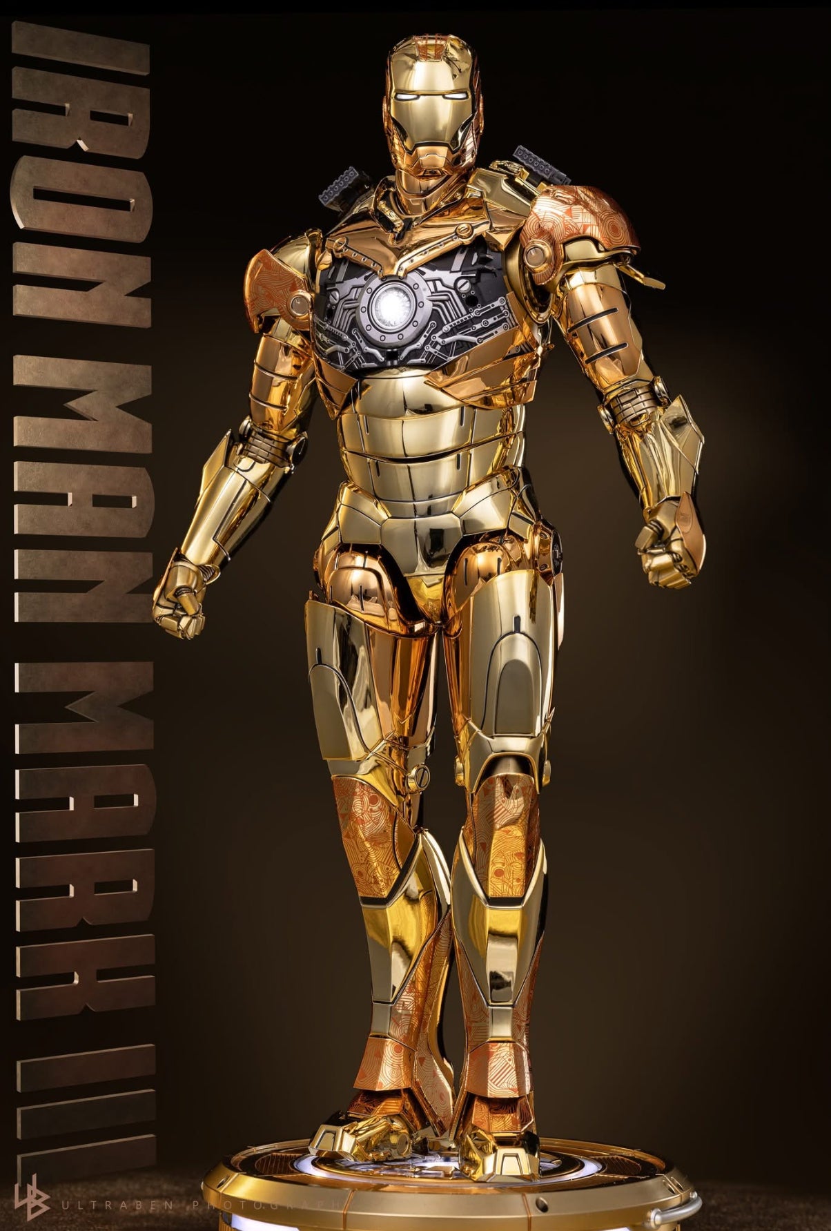 READY🔥Hot Toys MMS848d78 Iron Man Mark III (Golden & Copper Gold Version) Special Edition [Hot Toys Exclusive]