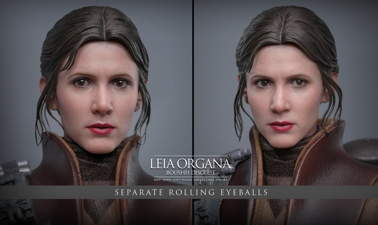 Preorder🔥Hot Toys MMS854 Star Wars Return of the Jedi Leia Organa (Boushh Disguise) 1/6th scale Collectible Figure