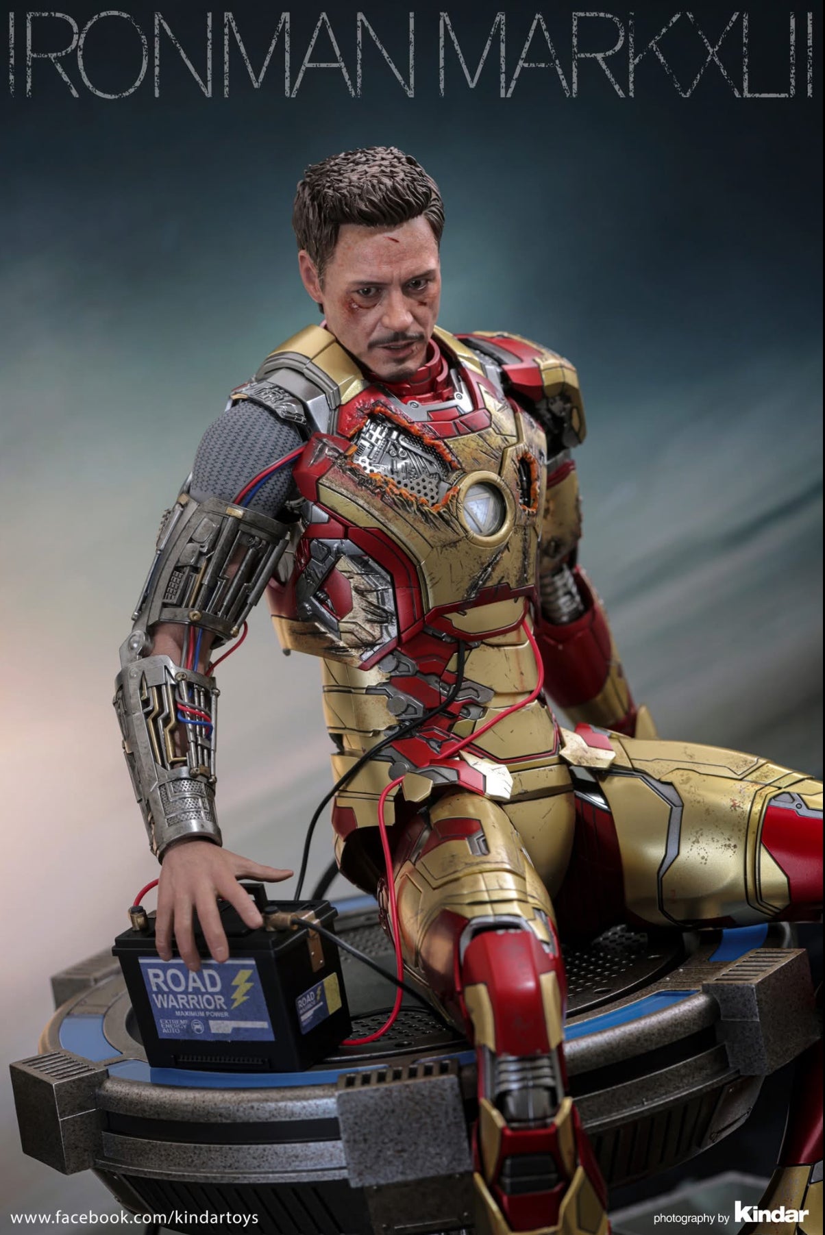 READY🔥Hot Toys MMS759D66B Marvel Ironman 3 Ironman Mark 42 (2.0) 1/6 Scale Collectible Figure (Deluxe Version) Special Edition