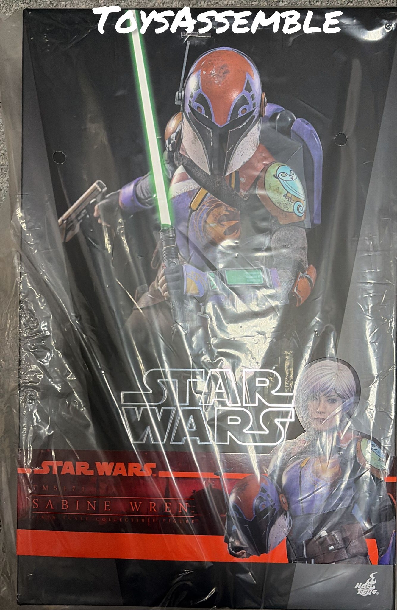 READY🔥Hot Toys TMS171 Star Wars: Rebels - Sabine Wren 1/6th scale Collectible Figure