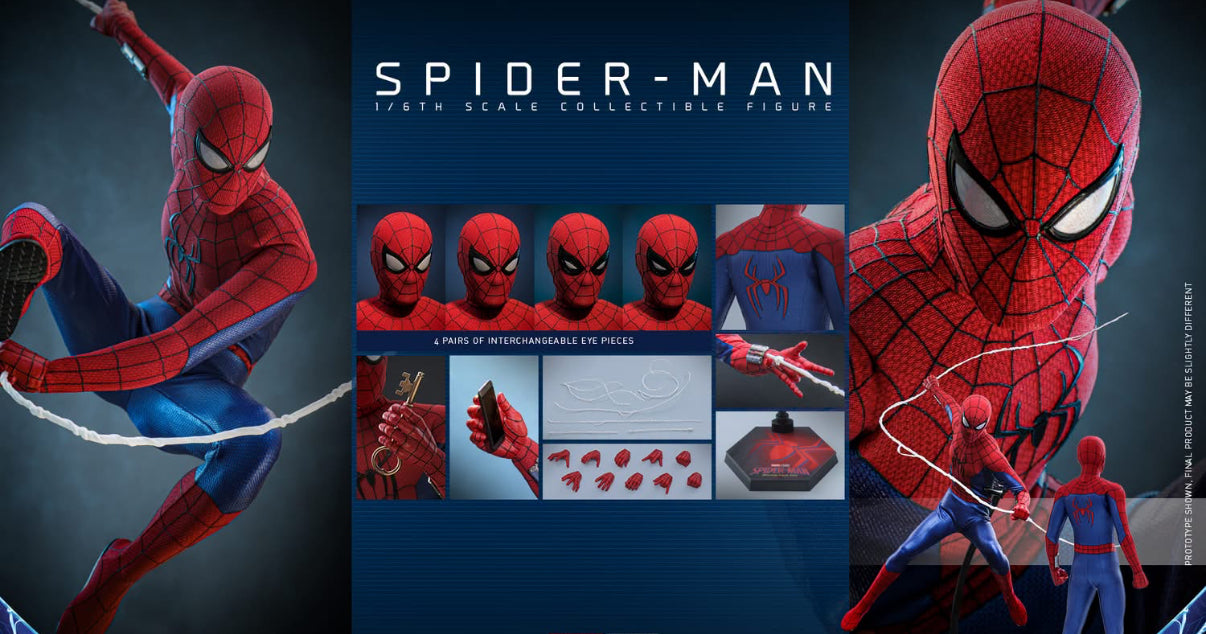 READY🔥Hot Toys MMS892 Spider-Man: Brand New Day Spider-Man 1/6th scale Collectible Figure