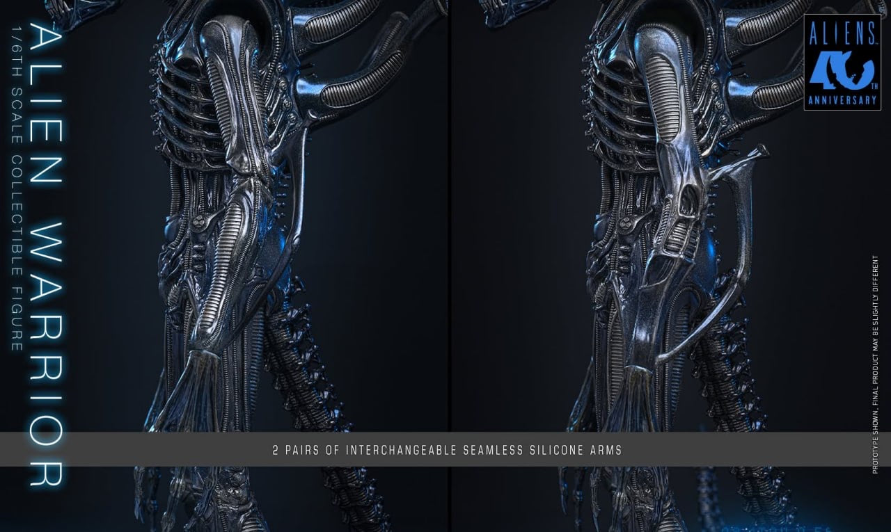 Preorder🔥Hot Toys MMS899 Aliens Alien Warrior (Deluxe Version) 1/6th scale Collectible Figure