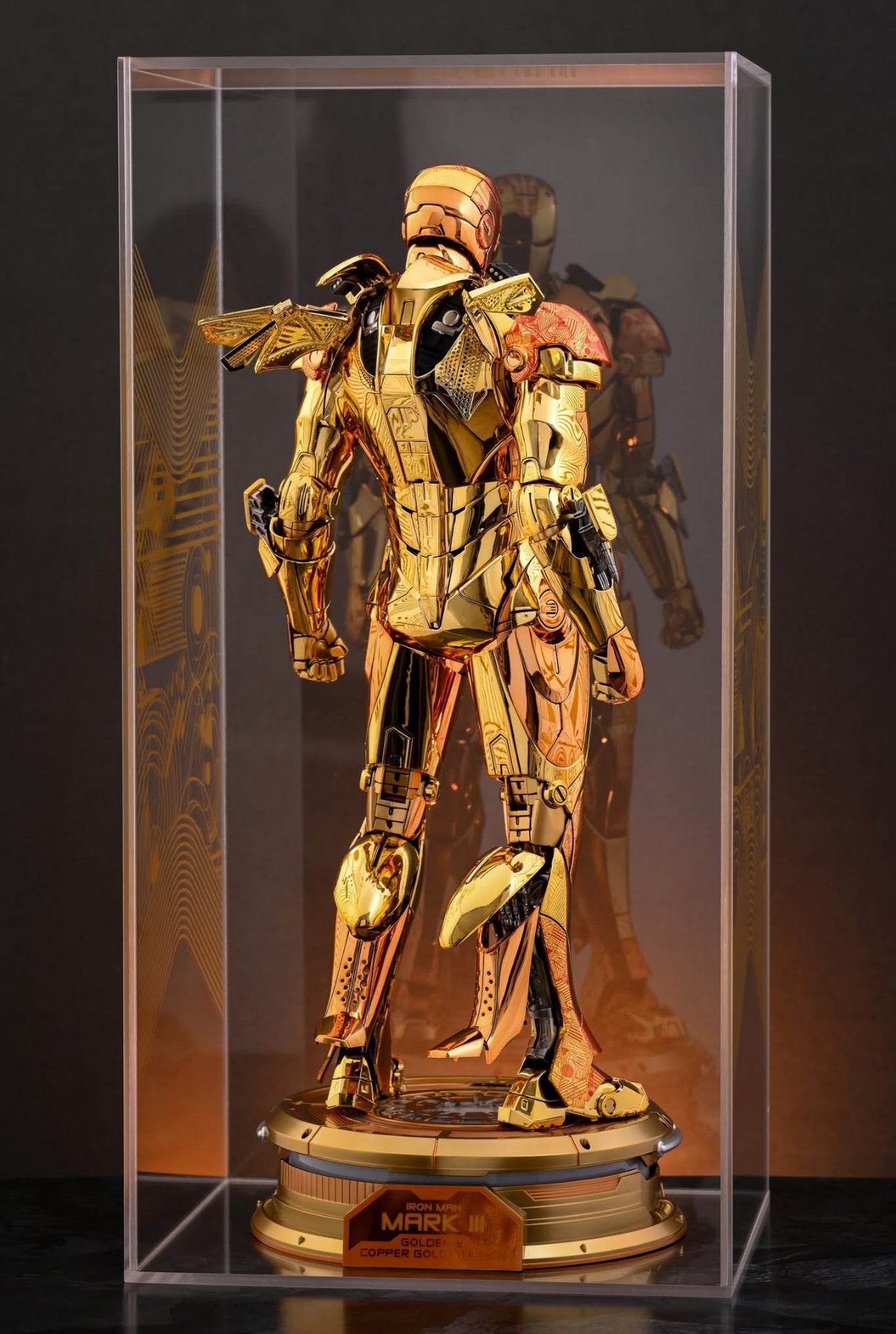 READY🔥Hot Toys MMS848d78 Iron Man Mark III (Golden & Copper Gold Version) Special Edition [Hot Toys Exclusive]