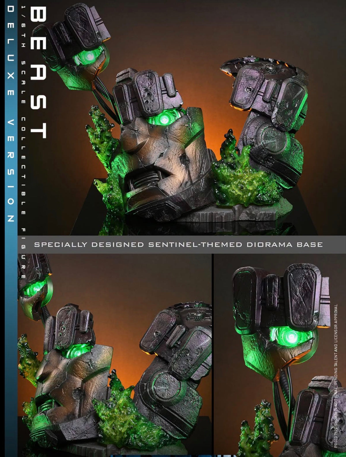 Preorder🔥Hot Toys MMS921 Avengers: Doomsday 1/6th scale Beast Collectible Figure (Deluxe Version)