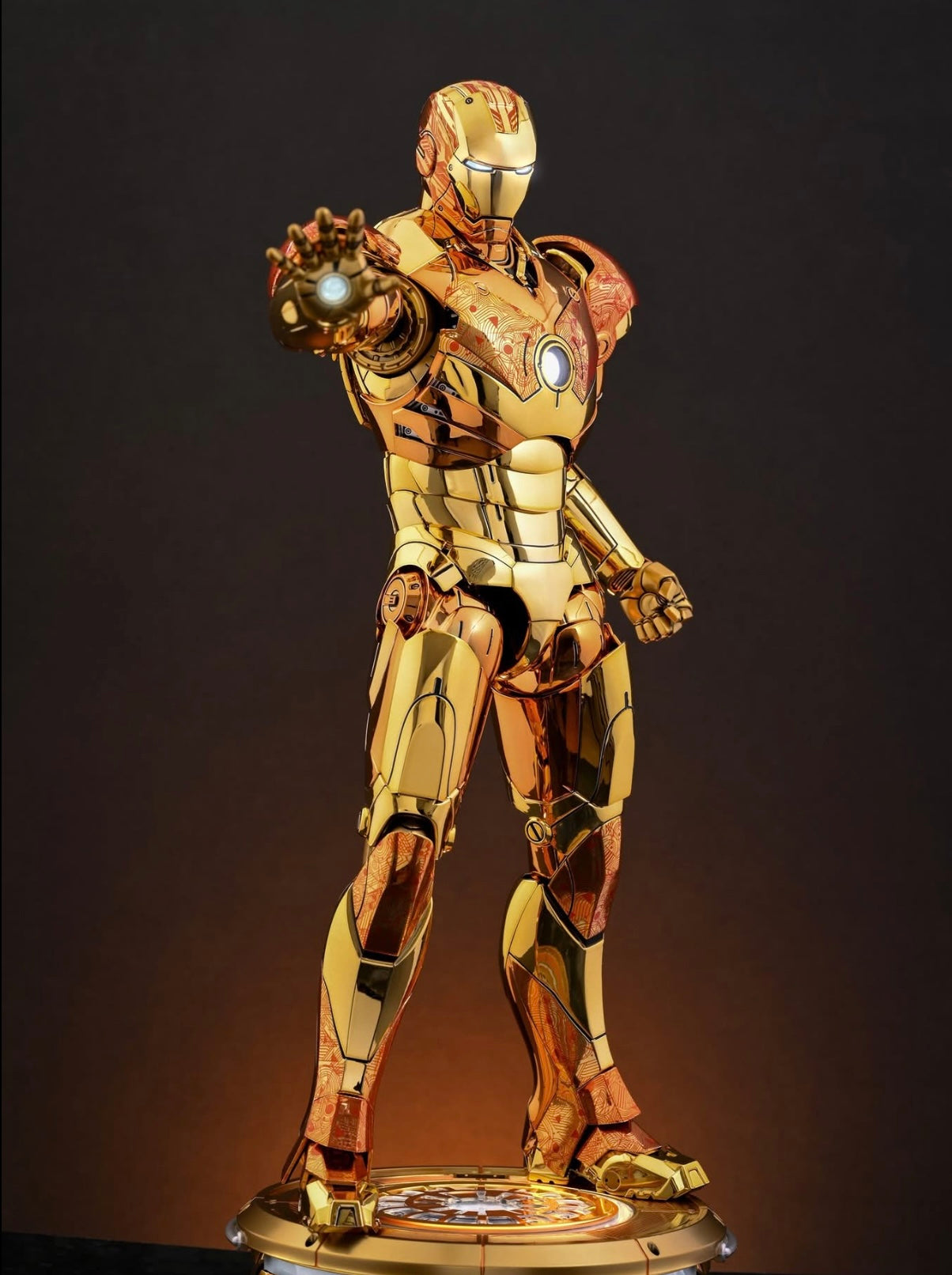 READY🔥Hot Toys MMS848d78 Iron Man Mark III (Golden & Copper Gold Version) Special Edition [Hot Toys Exclusive]