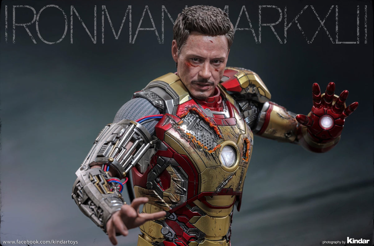 READY🔥Hot Toys MMS759D66B Marvel Ironman 3 Ironman Mark 42 (2.0) 1/6 Scale Collectible Figure (Deluxe Version) Special Edition