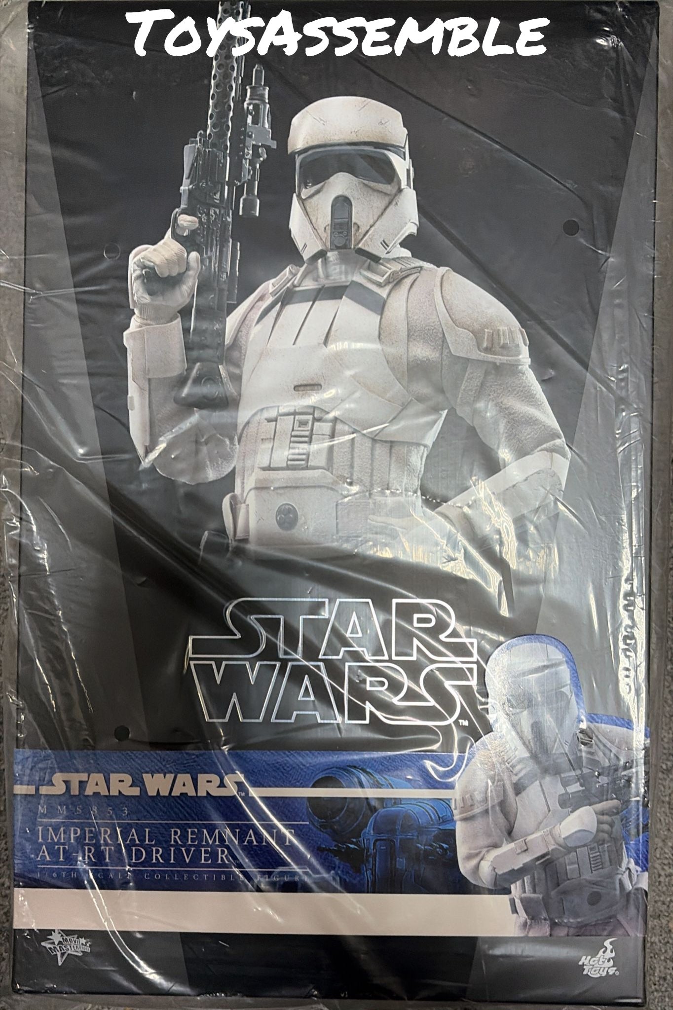 READY🔥Hot Toys MMS853 Star Wars: The Mandalorian & Grogu - Imperial Remnant AT-RT Driver 1/6th Scale Collectible Figure