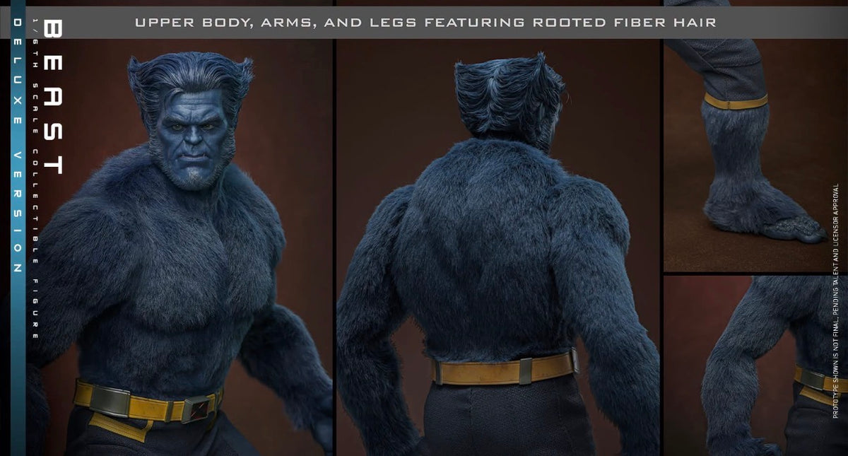 Preorder🔥Hot Toys MMS921 Avengers: Doomsday 1/6th scale Beast Collectible Figure (Deluxe Version)