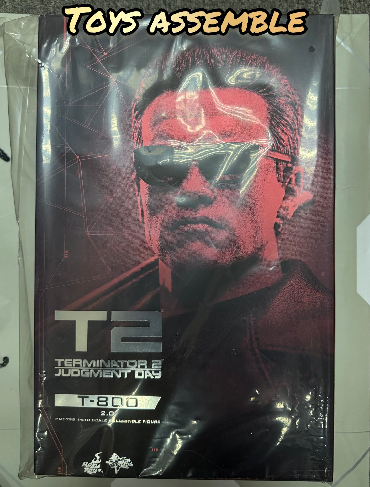 READY🔥Hot Toys MMS795 Terminator 2: Judgment Day 1/6th Scale T-800 (2.0) Collectible Figure