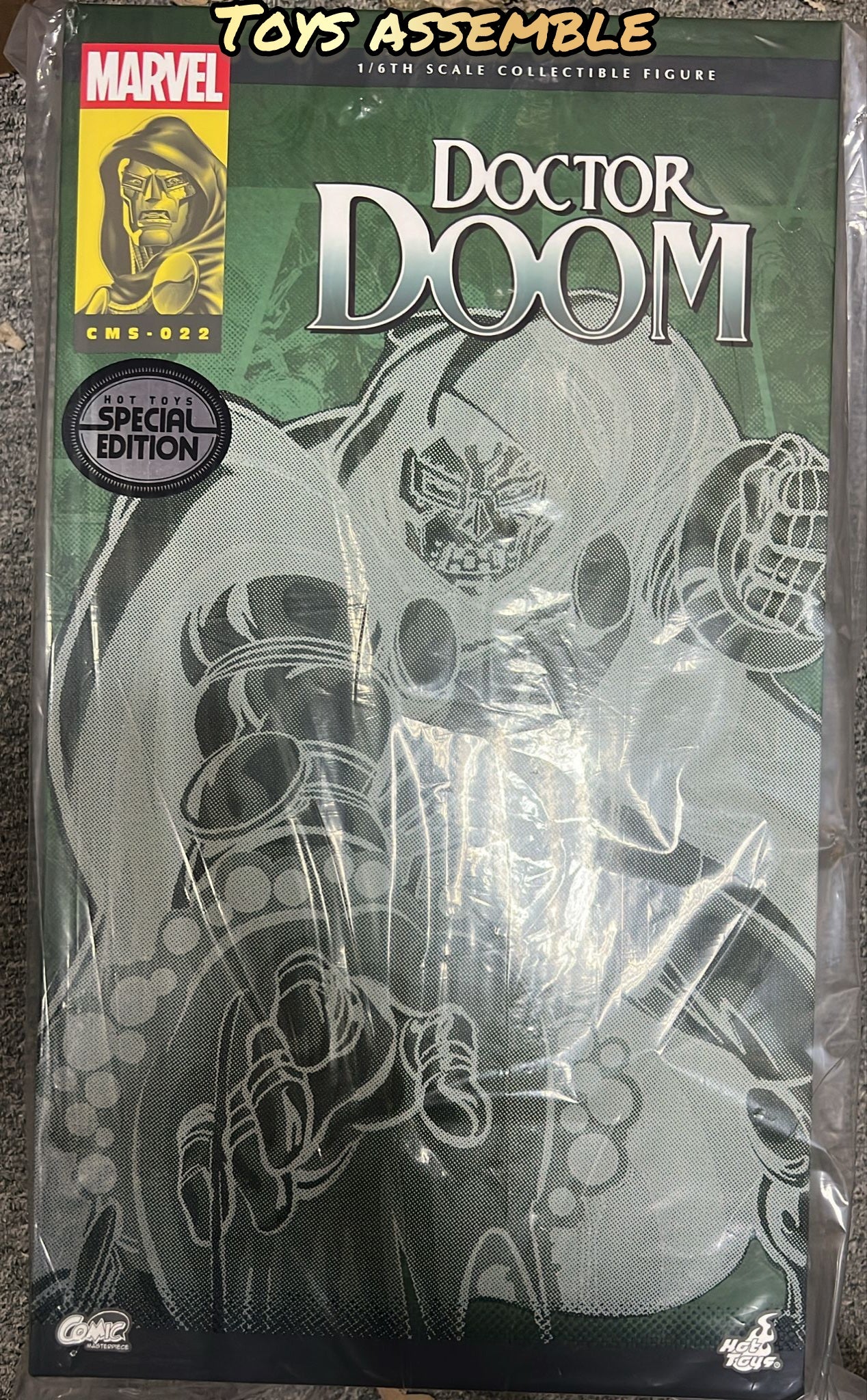 READY🔥Hot Toys CMS022B Marvel Comics 1/6th Scale Doctor Doom Collectible Figure Special Edition