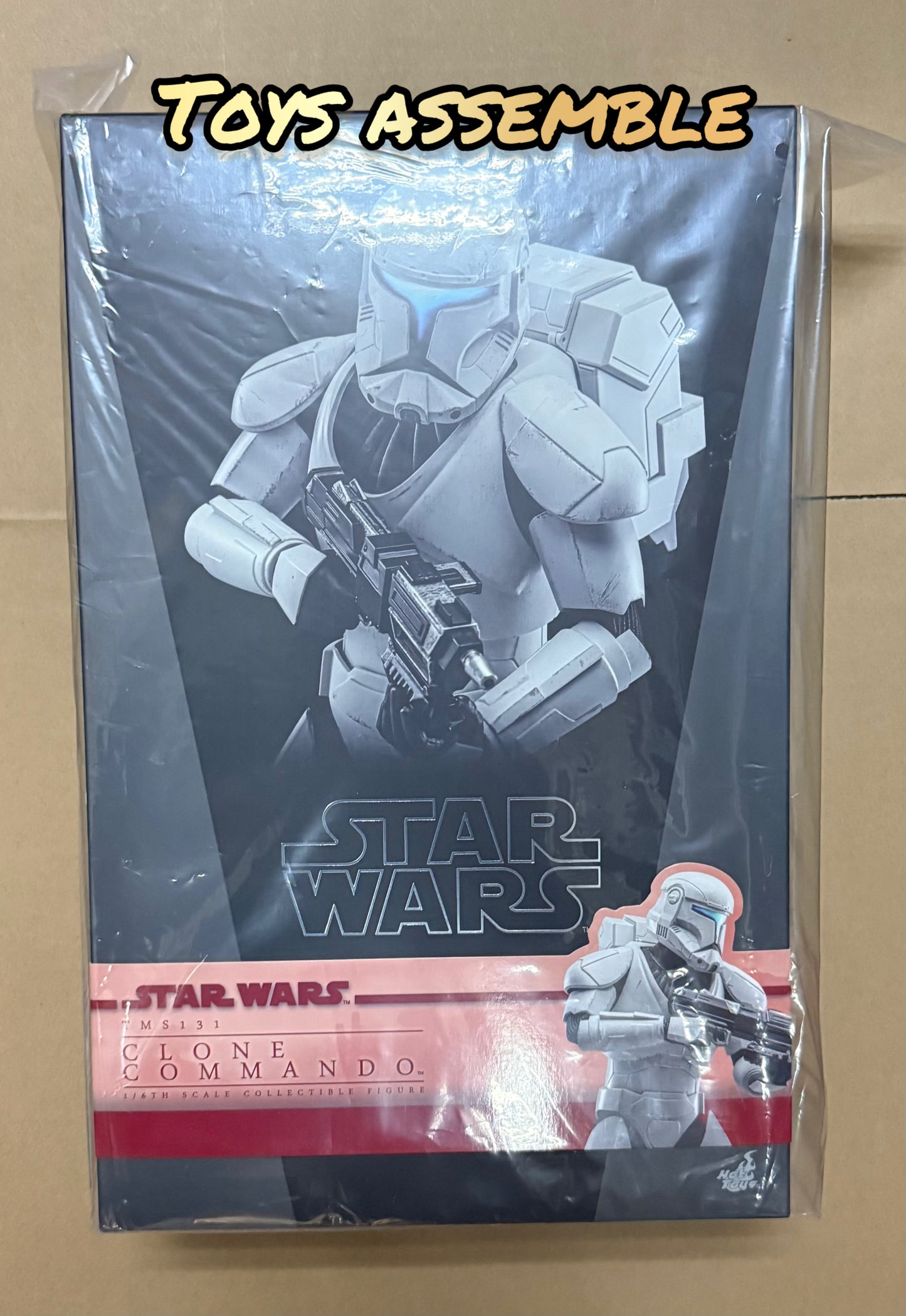 READY🔥Hot Toys TMS131 Star Wars The Bad Batch Clone Commando 1/6 Scale Collectible Figure