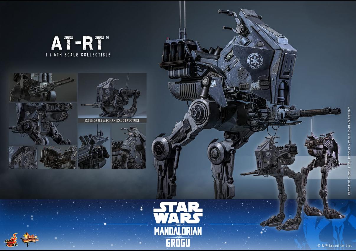 Preorder🔥Hot Toys MMS874 Star Wars: The Mandalorian & Grogu™ AT-RT™ 1/6th Scale Collectible