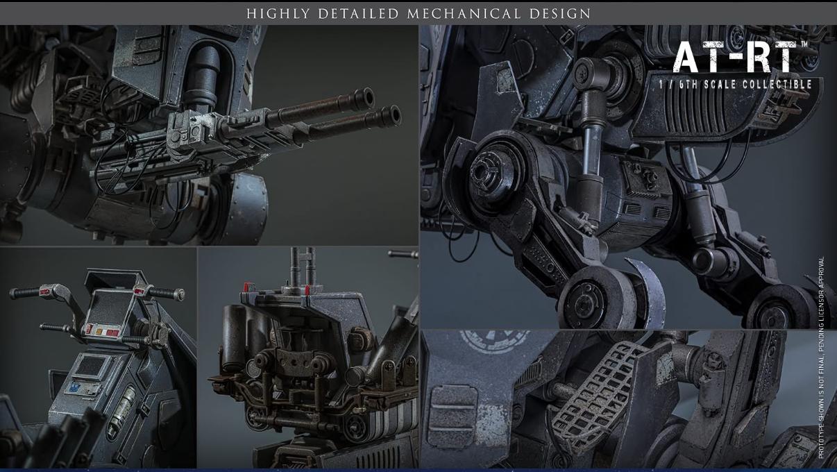 Preorder🔥Hot Toys MMS874 Star Wars: The Mandalorian & Grogu™ AT-RT™ 1/6th Scale Collectible