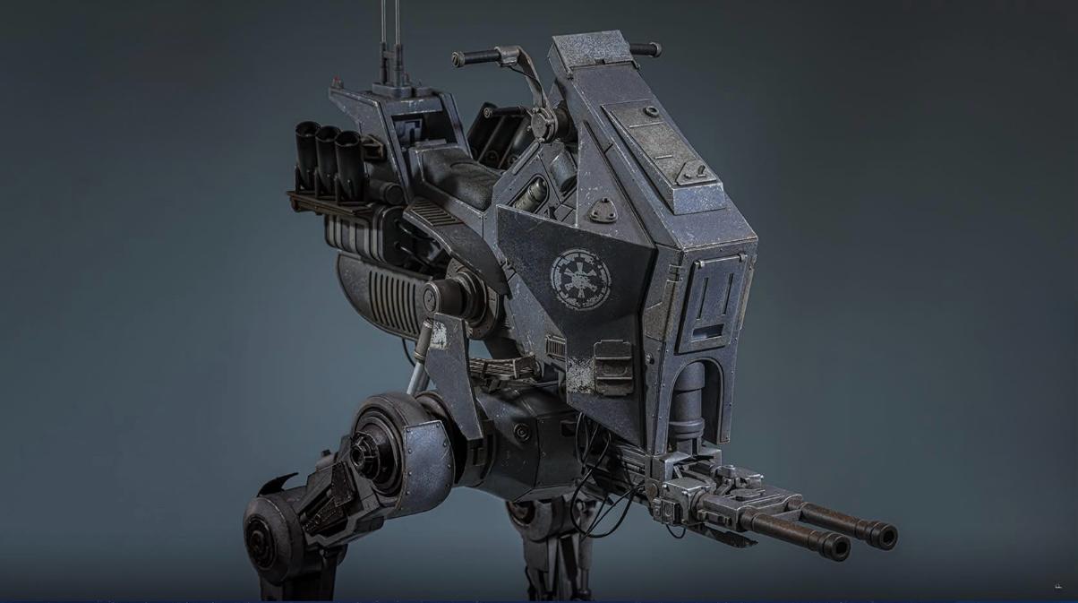 Preorder🔥Hot Toys MMS874 Star Wars: The Mandalorian & Grogu™ AT-RT™ 1/6th Scale Collectible
