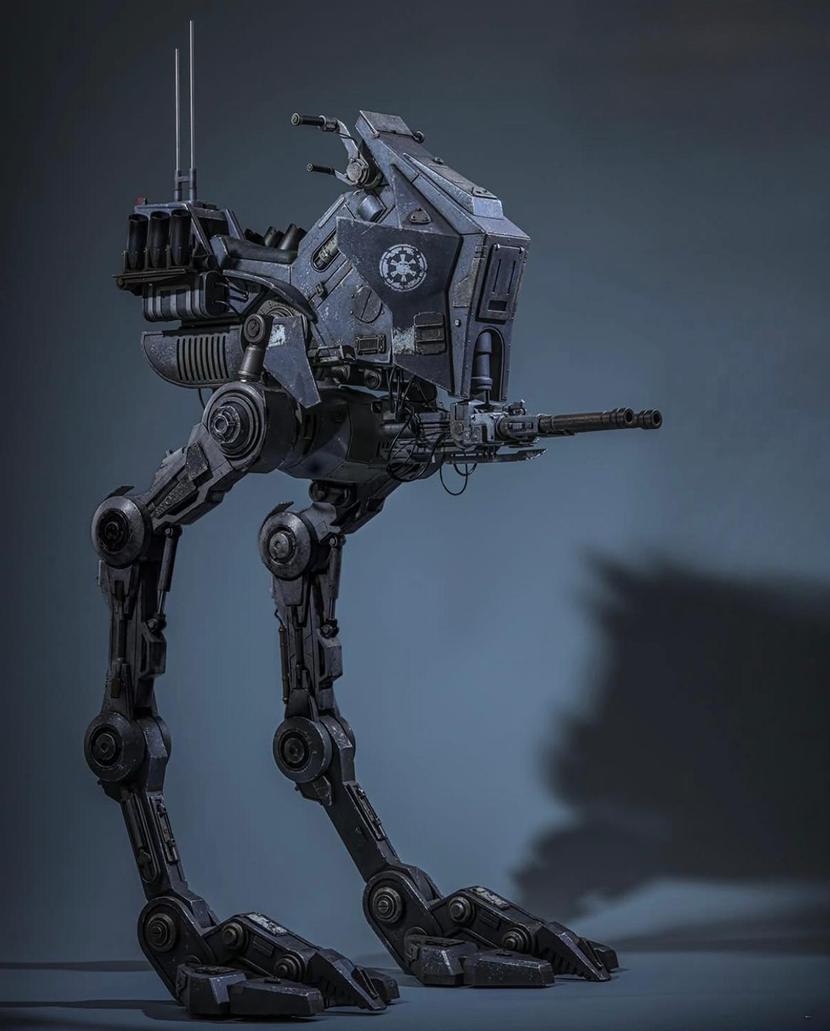Preorder🔥Hot Toys MMS874 Star Wars: The Mandalorian & Grogu™ AT-RT™ 1/6th Scale Collectible