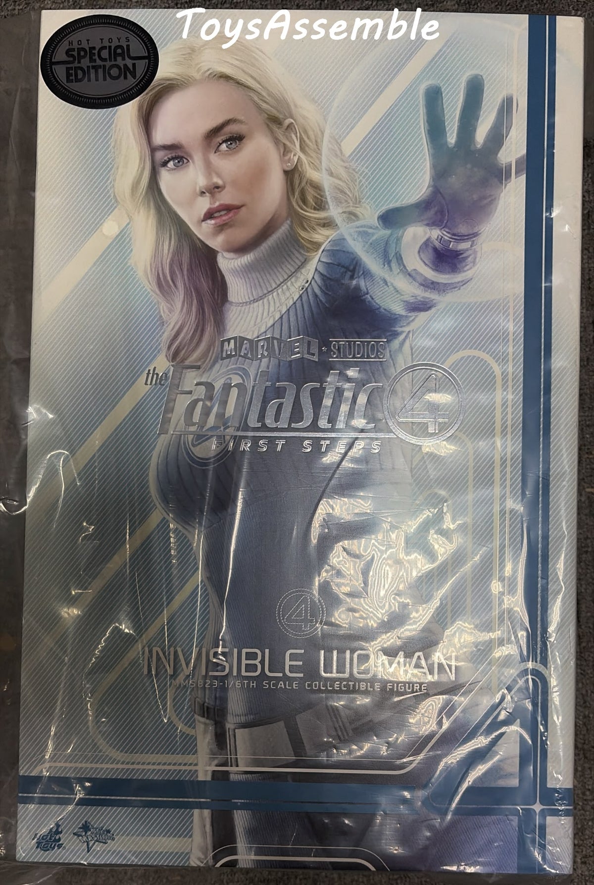 READY🔥Hot Toys MMS823 MMS823B The Fantastic Four: First Steps 1/6 Invisible Woman Collector Edition & Special Edition