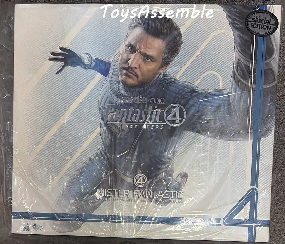 READY🔥Hot Toys MMS821 MMS821B The Fantastic Four: First Steps 1/6 Mister Fantastic Collector & Special Edition