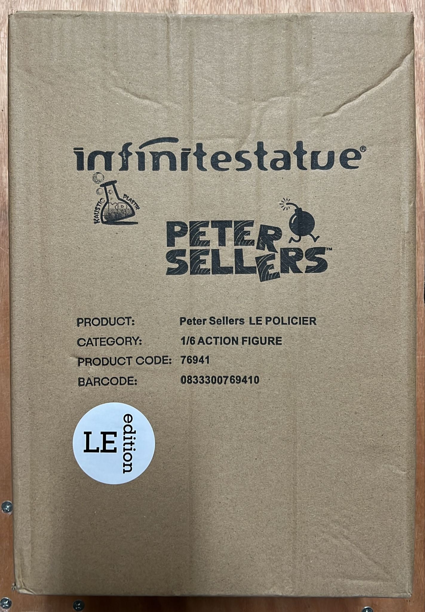 Infinite Statue Kaustic Plastik Peter Sellers Le Policier 1/6 12" Figure New