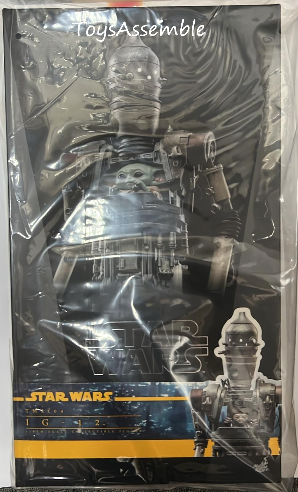 READY🔥Hot Toys TMS104 Star Wars The Mandalorian – IG12 1/6 Scale Collectible