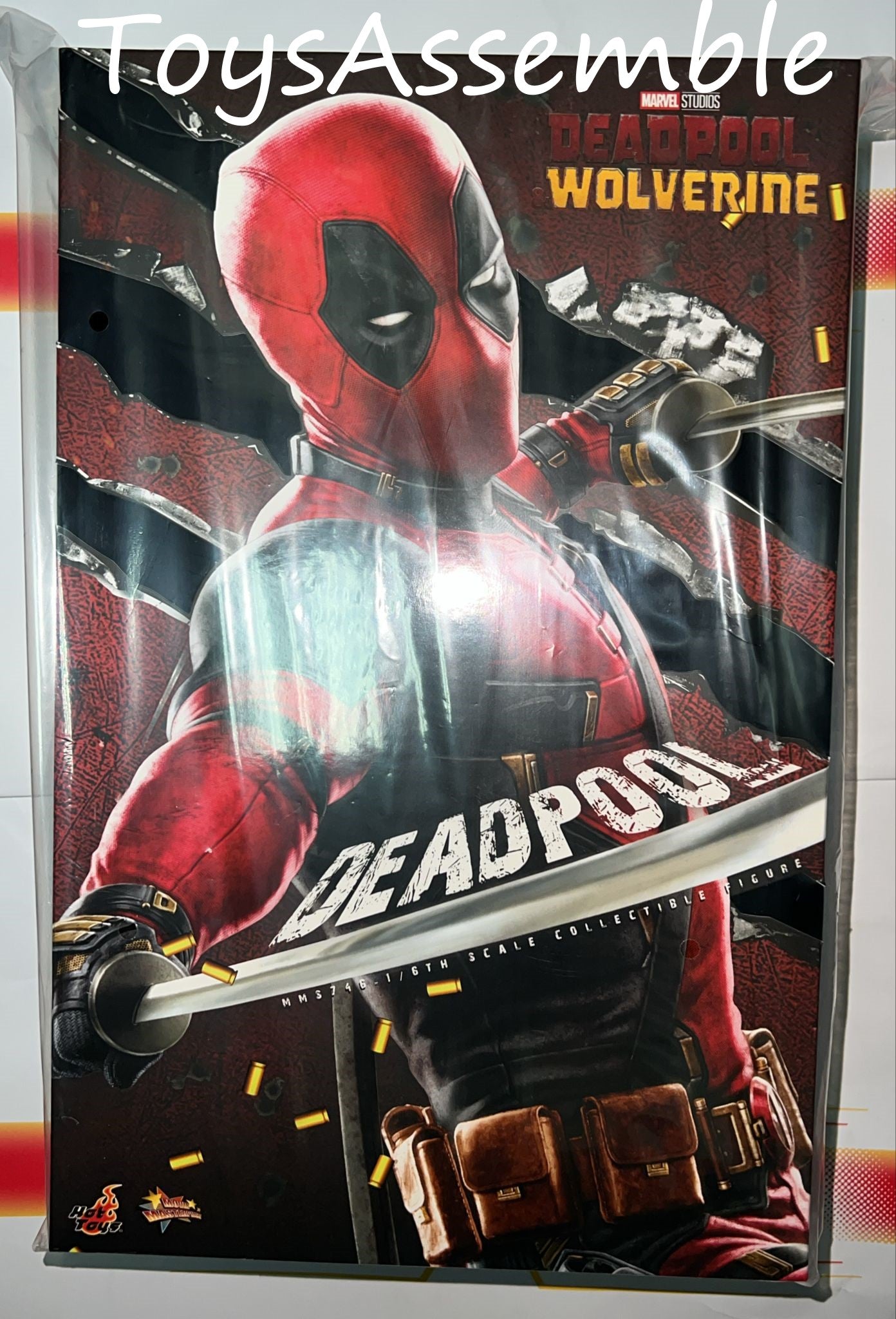 🔥Hot Toys MMS746 Deadpool & Wolverine 1/6 Deadpool Standard Edition