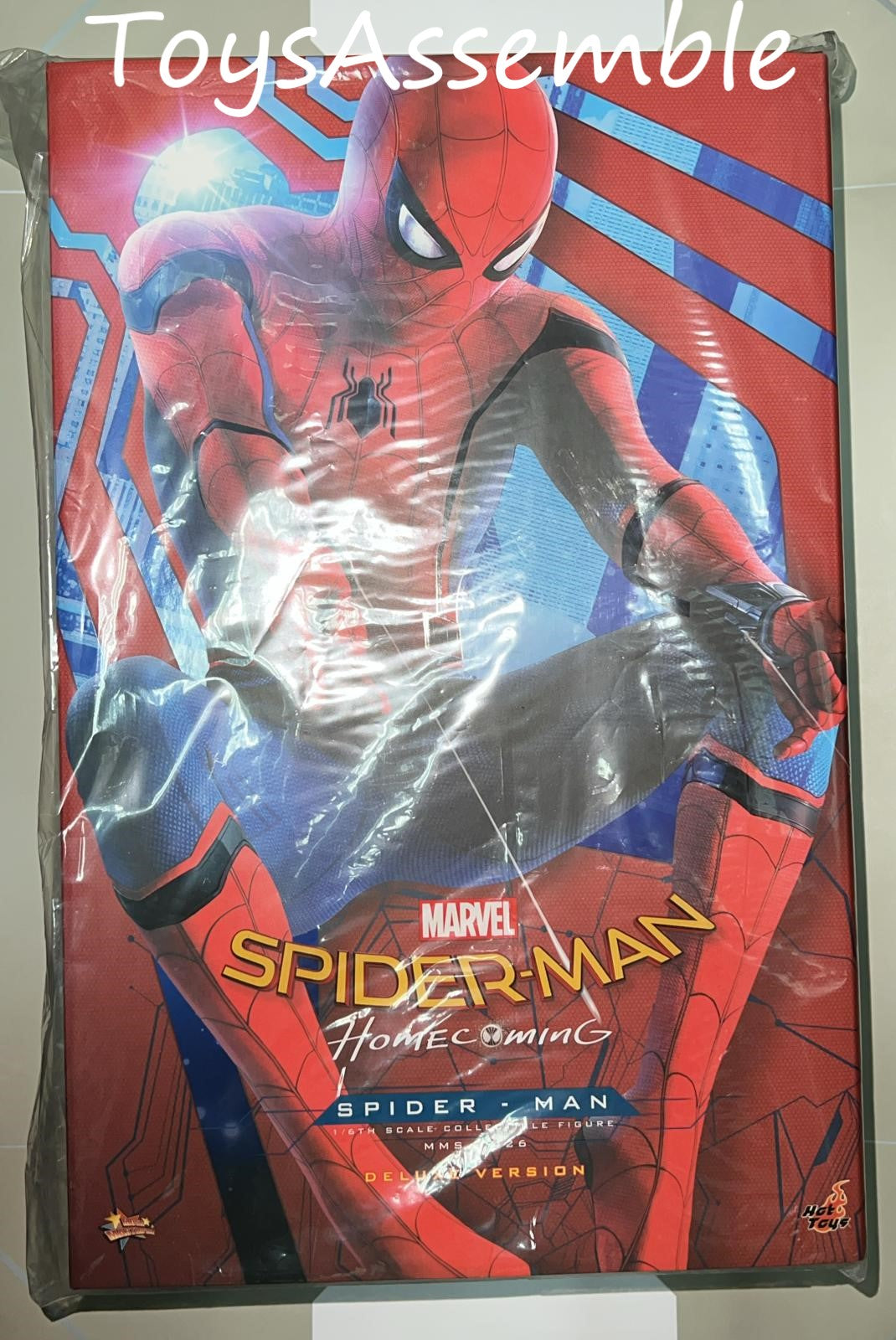 🔥Hot toys MMS426 Spiderman Homecoming Spiderman Deluxe Edition