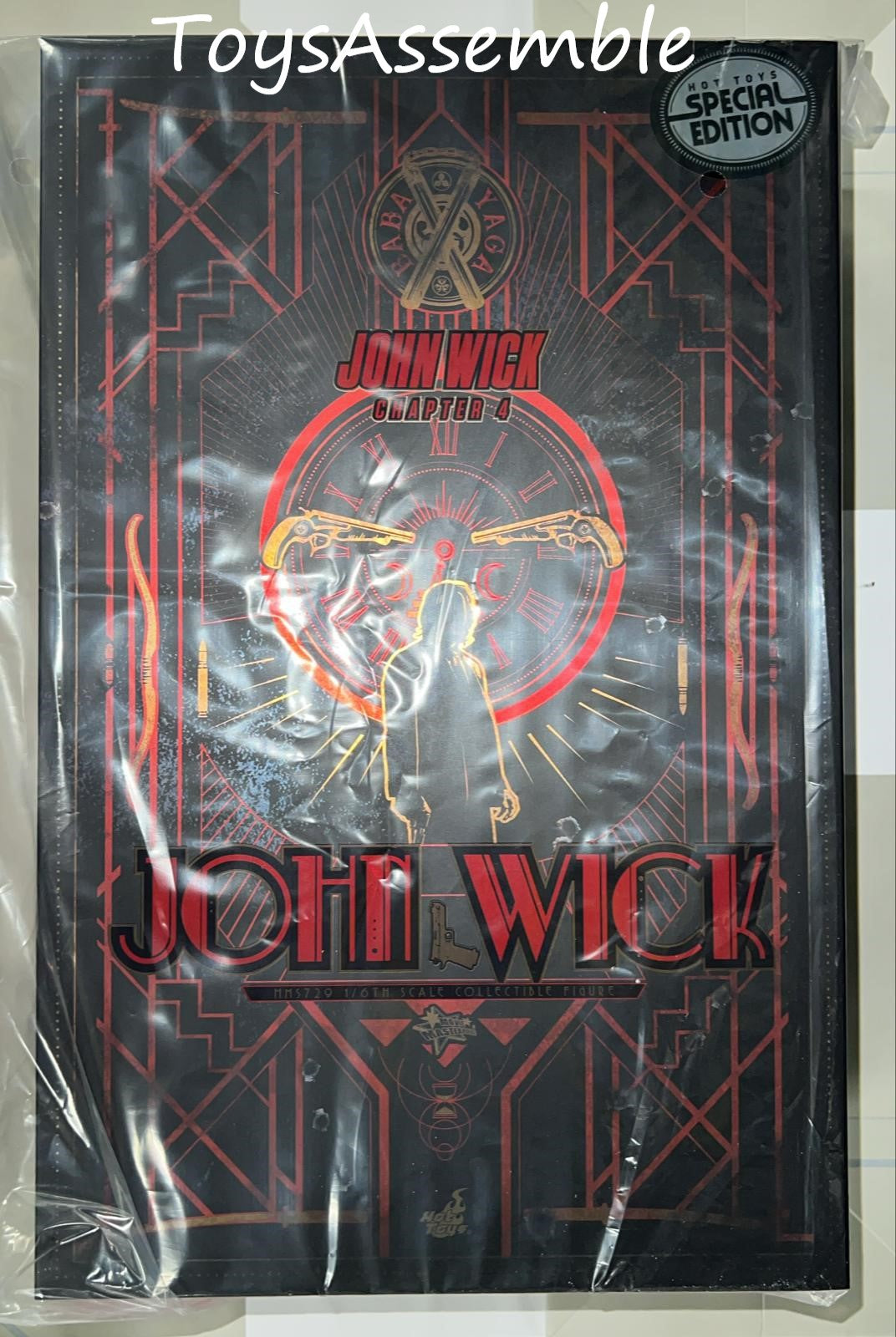 ホットトイズ MMS729B ジョン・ウィック ボーナス付き John Wick 1/6 Hot Toys MMS729B John Wick 4 Special Edition Action