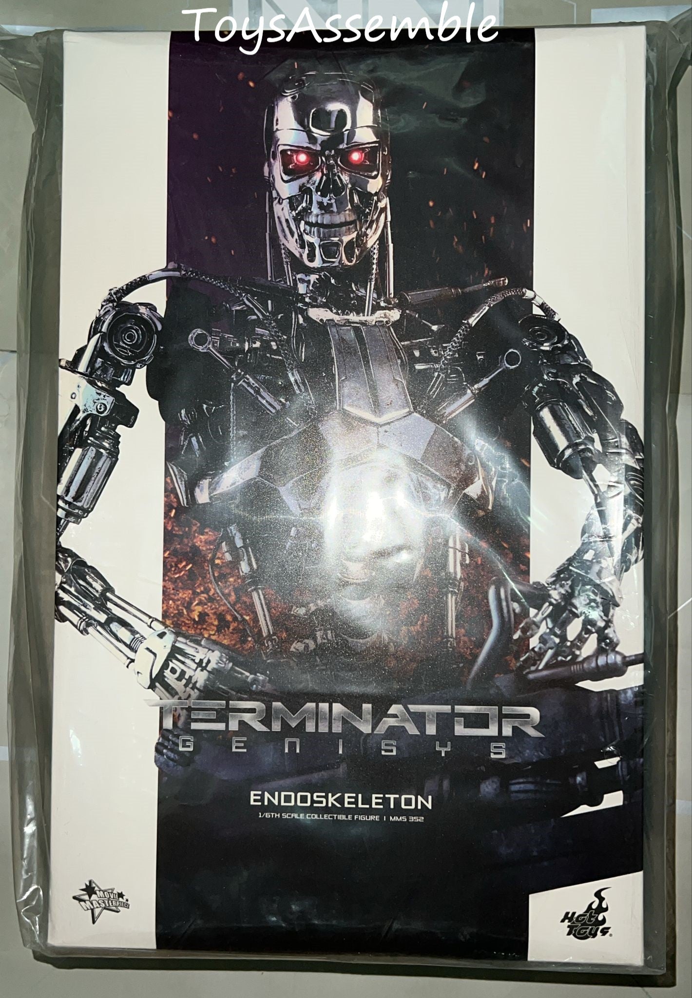 🔥Hot toys MMS352 Terminator Genisys Endoskeleton