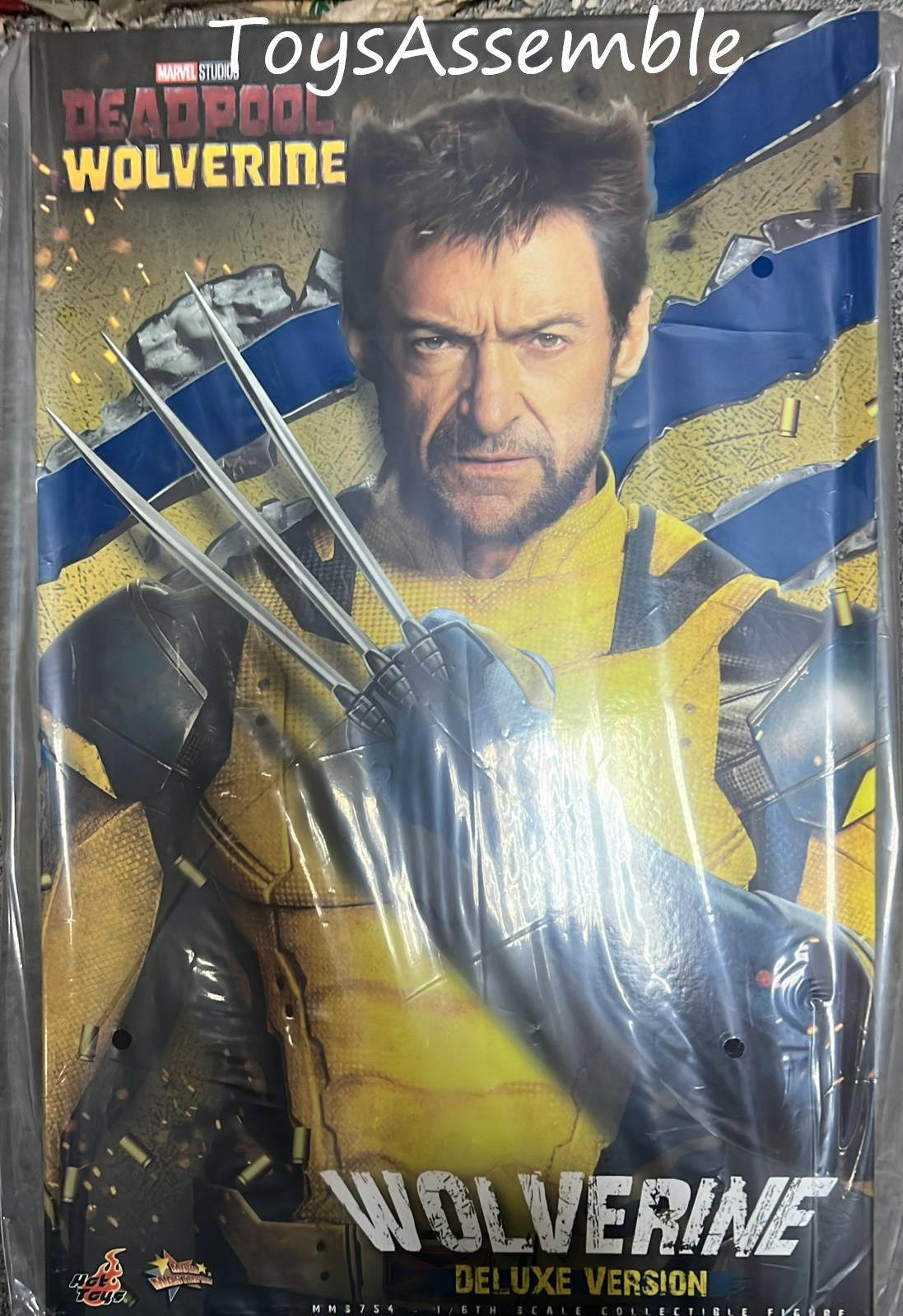 READY🔥Hot Toys MMS754 Deadpool and Wolverine - Wolverine 1/6 Scale Collectible Figure Deluxe Edition