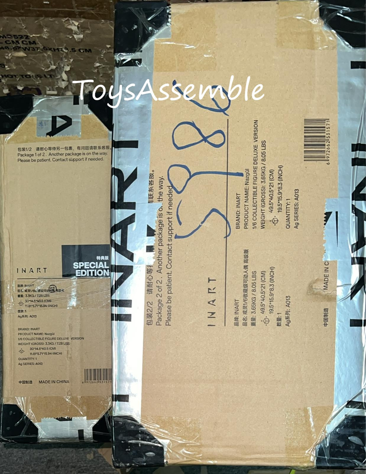 READY🔥INART A013D1 The Lord of the Rings: The Fellowship of the Ring Nazgûl 1/6 Collectible Figure Deluxe Version & Exclusive Sword