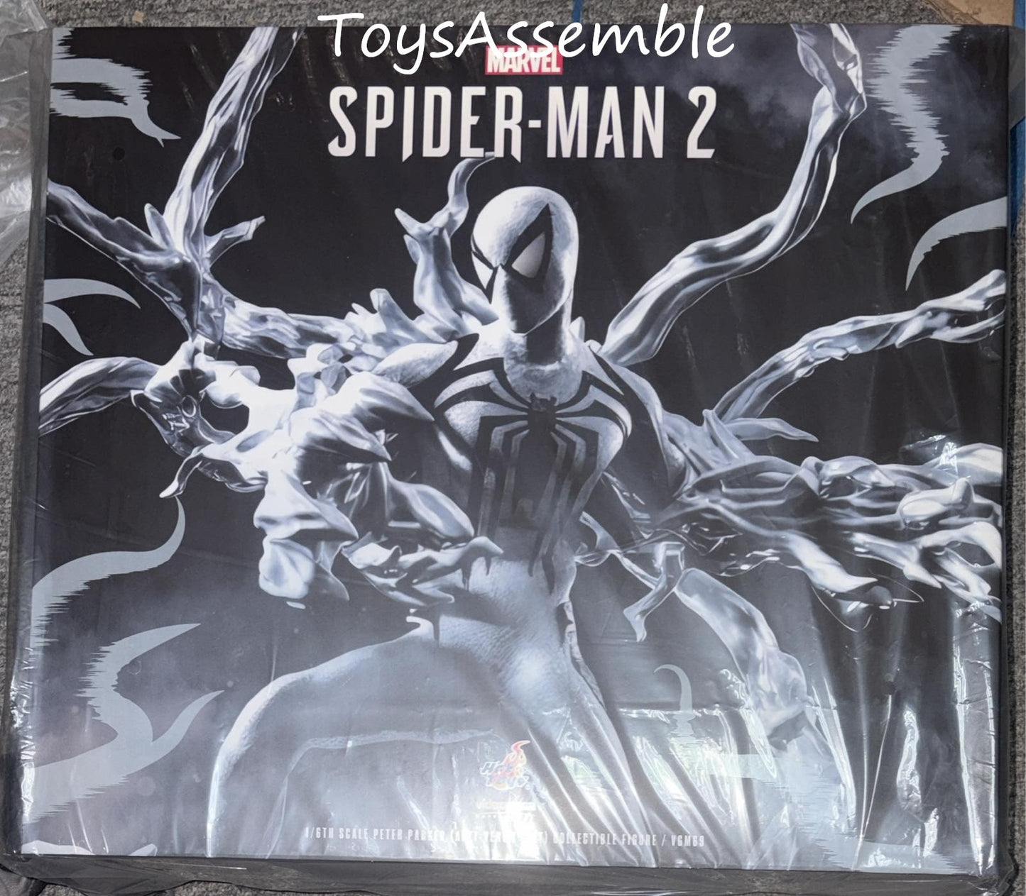 READY🔥Hot Toys VGM69 Marvel Spider-Man 2 Spiderman 1/6th scale Peter Parker (Anti-Venom Suit) Collectible Figure