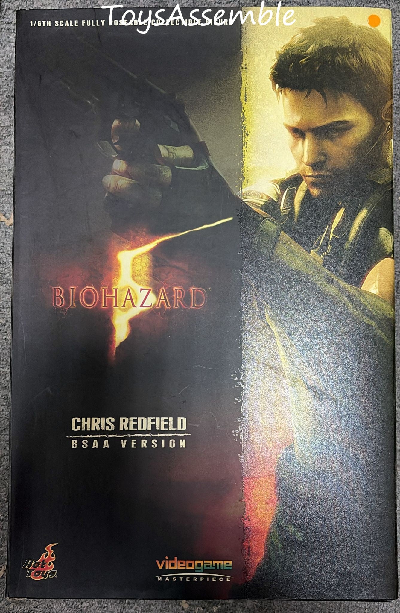 READY🔥Hot Toys 1/6 Scale VGM06 Resident Evil Biohazard 5 Chris Redfield (BSAA Version) Action Figure Non-refundable