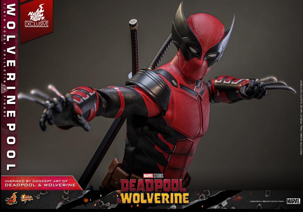 Preorder🔥Hot toys MMS857 DEADPOOL & WOLVERINE WOLVERINEPOOL [HOT TOYS EXCLUSIVE] 1/6TH SCALE COLLECTIBLE FIGURE